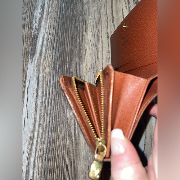 Vintage Louis Vuitton LV Monogram Signature Canvas Porte Monnaie Tresor Wallet - Picture 14 of 16